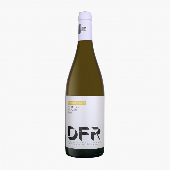 Vin alb sec Fetească Albă, 14.3%, 0.75l