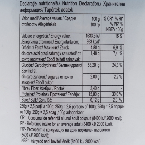 Fidea scurtă cu 8 ouă 250g