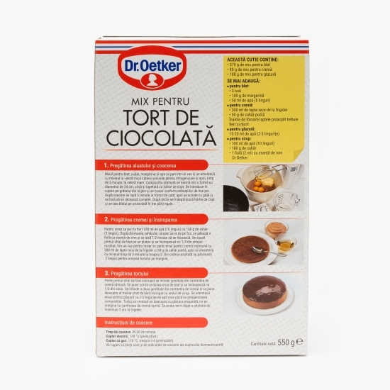 Mix pentru tort de ciocolată 550g