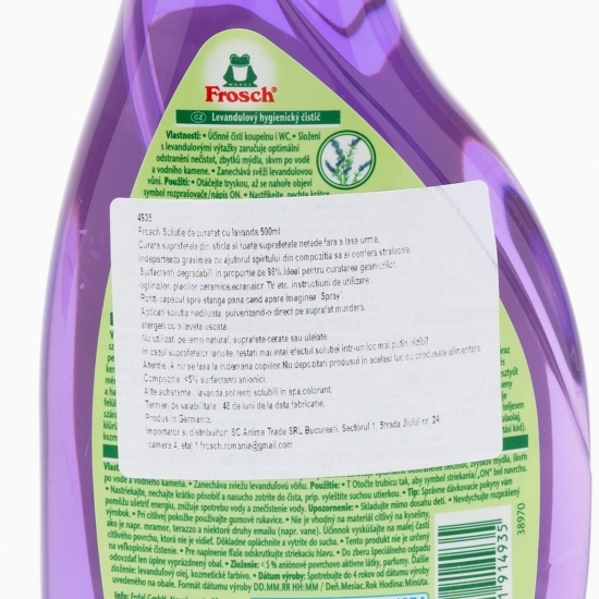 Detergent ecologic igienic cu levănțică 0.5l