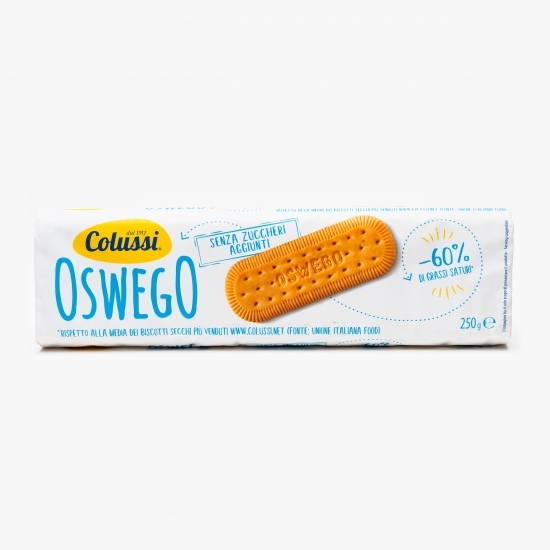 Biscuiți Oswego fără zahăr 250g