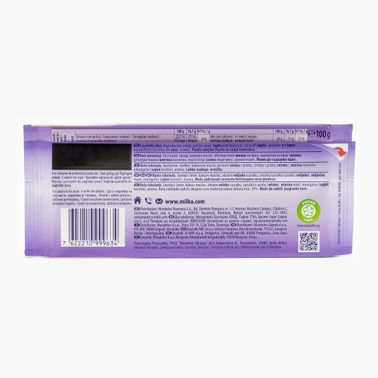 Ciocolată albă 100g