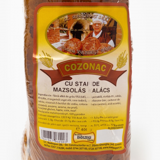 Cozonac cu stafide 400g