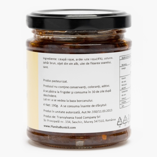 Chutney de ardei iute 190g