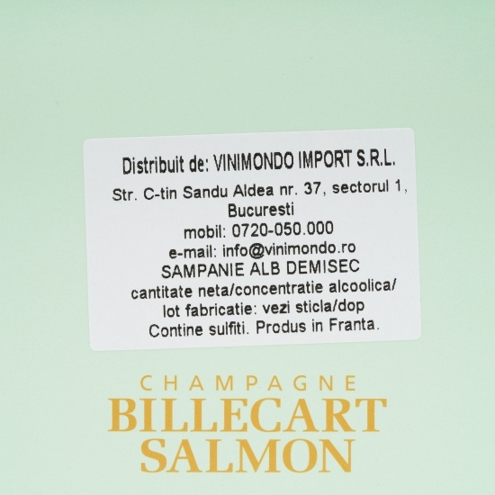 Șampanie demisec 0.75l + cutie