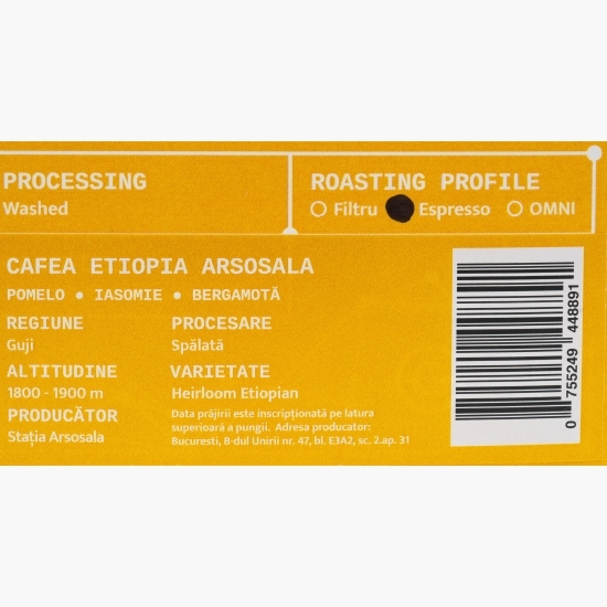 Ethiopia Arsosala 250g cafea de specialitate boabe