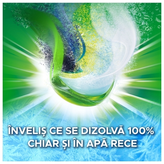 Detergent de rufe capsule All in1 Pods Color, 28 spălări