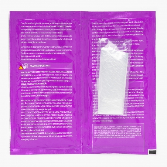 Vopsea semipermanentă pentru păr R5 roșu Soul plicuri 2x25ml