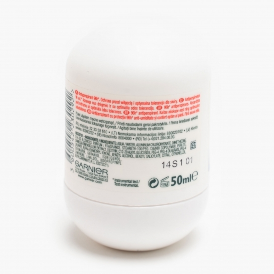 Antiperspirant roll-on 96h Action Control+, 50ml