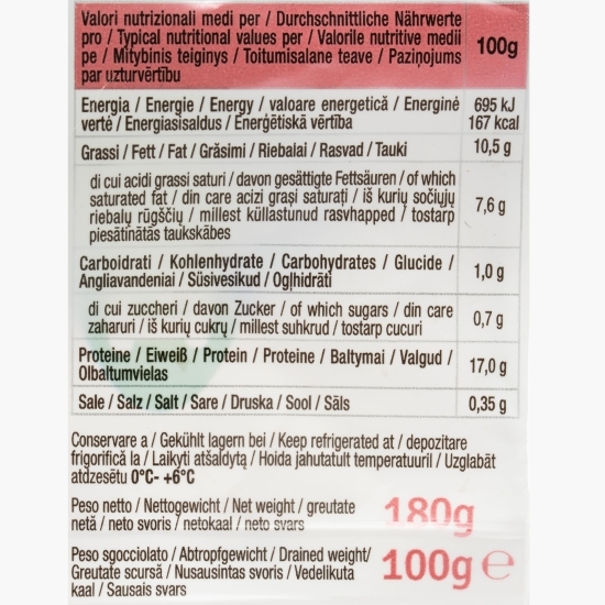 Mozzarella Armonia light din lapte de vacă 100g