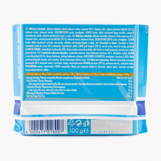 Ciocolată cu lapte 100g