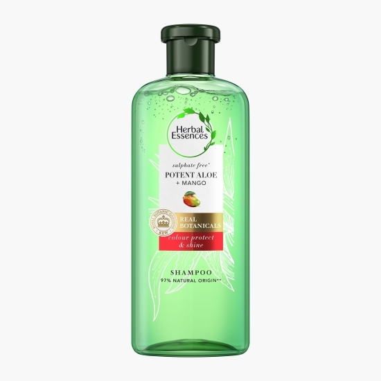 Șampon Aloe & mango pentru păr vopsit 380ml