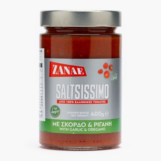 Sos de roșii cu usturoi și oregano 400g
