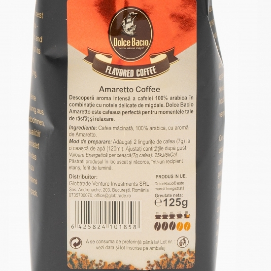 Amaretto Coffee 125g, cafea măcinată