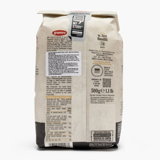 Paste Fusilli N.260 500g