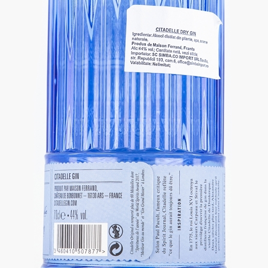 Gin de France Original 44% alc. 700ml