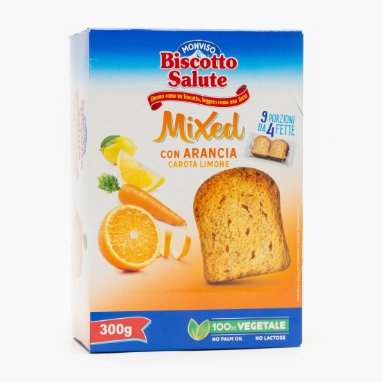 Pâine prăjită cu portocale, morcov, lămâie 300g