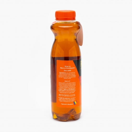 Sirop cu mere și scorțișoară fără zahăr 0.5l