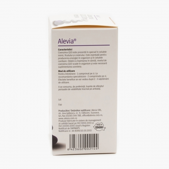 Coenzima Q10 200mg intensiv 30 comprimate