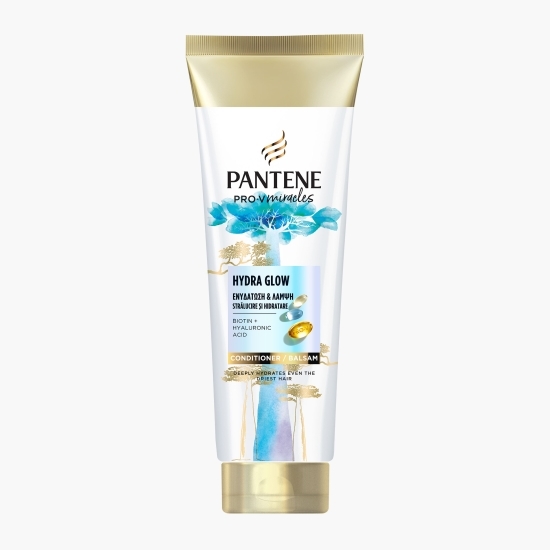 Balsam de păr Pro-V Miracles Hydra Glow pentru păr uscat și deshidratat, 0.16l