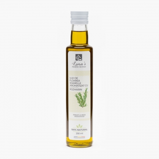 Ulei de floarea-soarelui aromatizat cu rozmarin 250ml