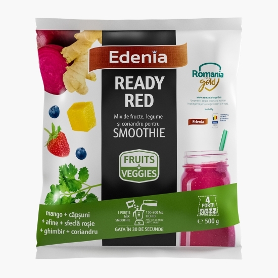 Mix de fructe pentru smoothie Ready Red 500g