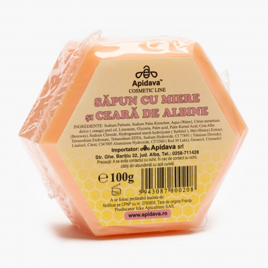 Săpun cu miere și ceară de albine 100g