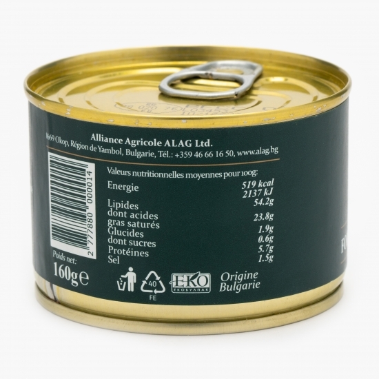 Bloc de foie gras de rață 160g