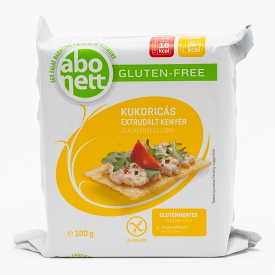 Tartine crocante fără gluten cu porumb 100g