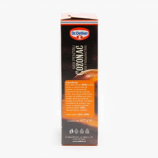 Mix pentru cozonac fără frământări 677g