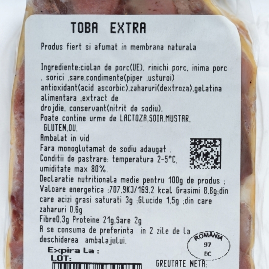 Tobă extra 300g