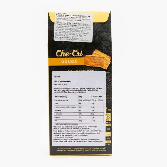 Biscuiți crocanți cu gouda 67.5g 