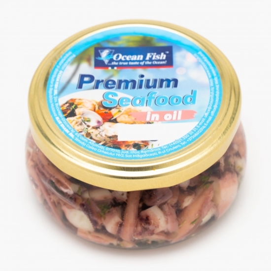 Tentacule de calamar în ulei 200g