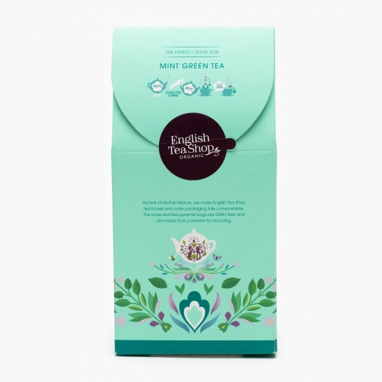 Ceai eco ceai verde și mentă 30g