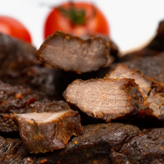 Sticksuri de mânzat picante, afumate 150g