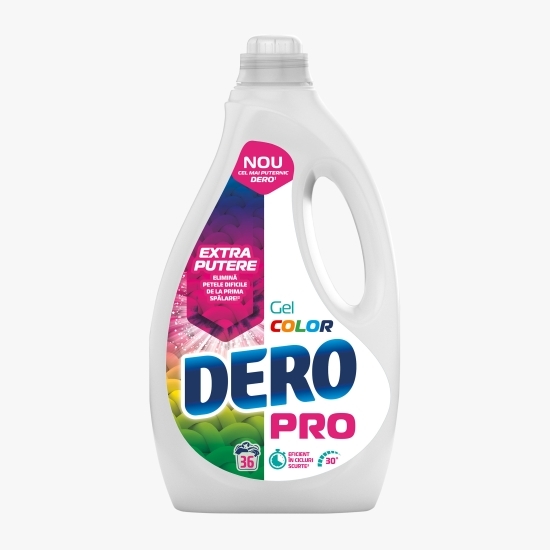 Detergent de rufe lichid Pro Gel Color, 36 de spălări, 1.8l