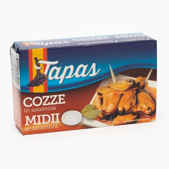 Midii în saramură 112g