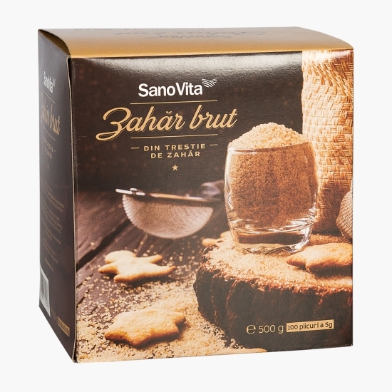 Zahăr brut (din trestie) 100x5g
