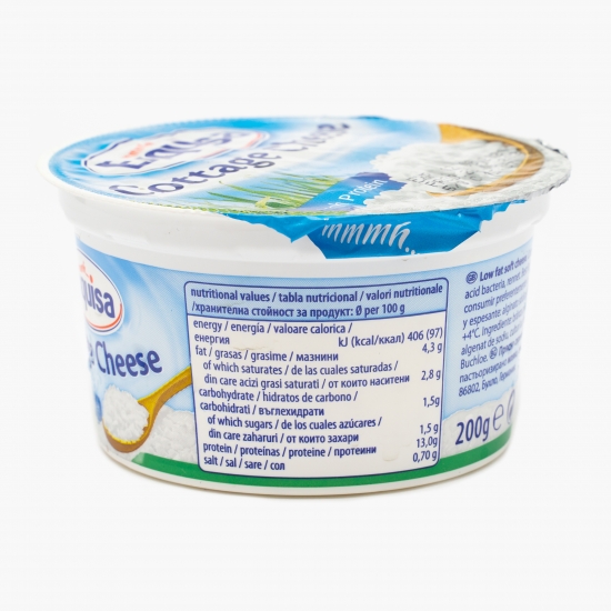 Perle de brânză proaspătă 20% grăsime 200g