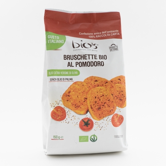 Bruschete eco din roșii, oregano, ulei de măsline și sare de Cervia 200g