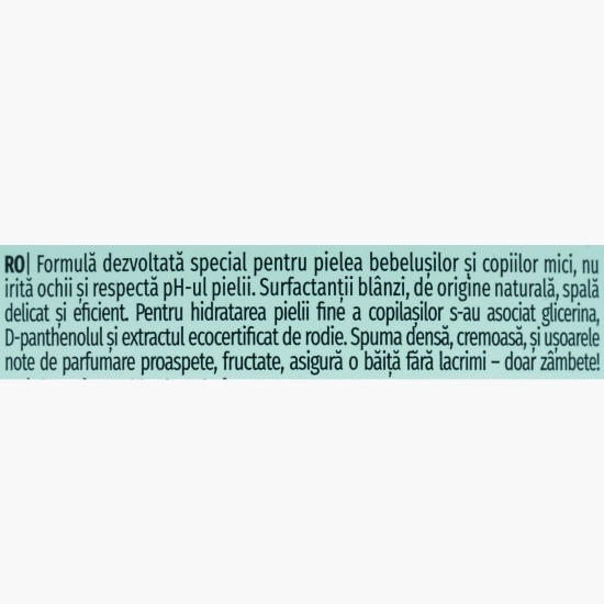 Gel spălare corp și păr Hydra Care, pentru copii 300ml