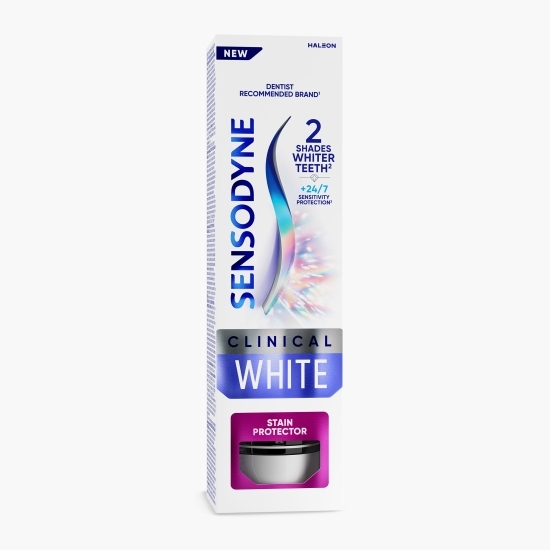 Pastă de dinți pentru albire și sensibilitate dentară Clinical White Stain Protector 75ml