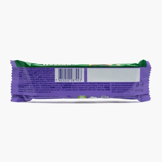 Napolitană cu alune învelită în ciocolată cu lapte Nussini 31.5g