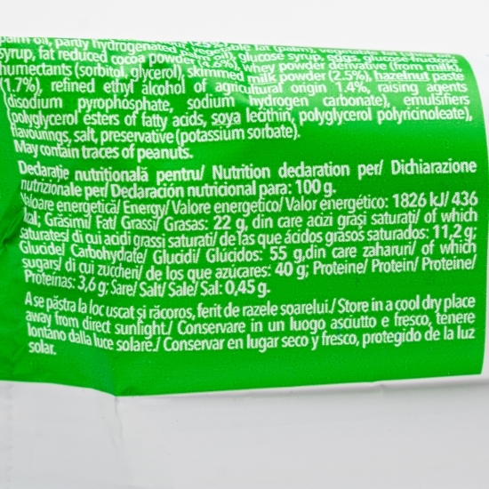 Prăjitură cu cremă de alune 35g