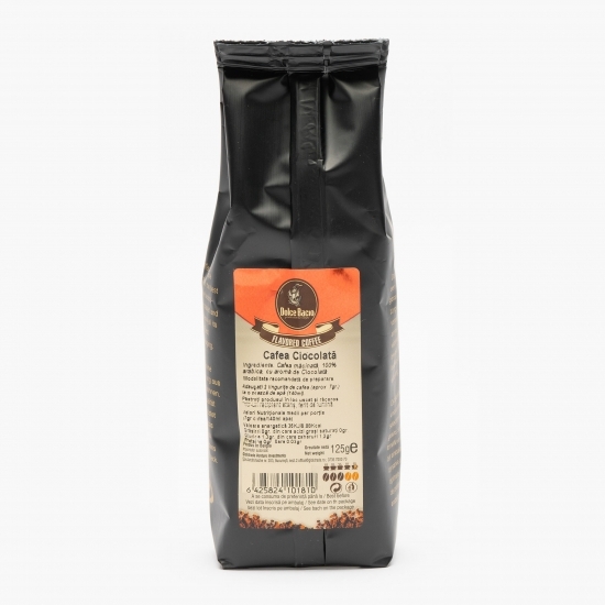 Chocolate Coffee 125g, cafea măcinată cu aromă de ciocolată