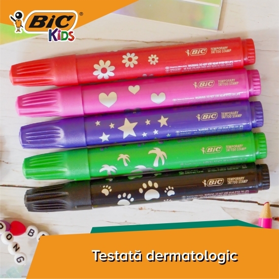 Tatuaje temporare Kids, 5 ștampile