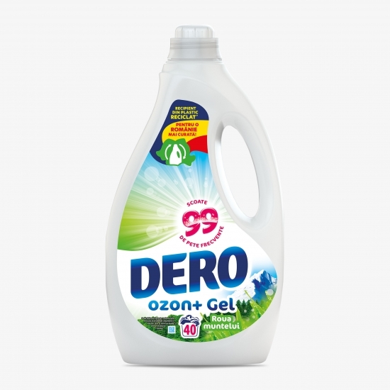 Detergent de rufe lichid Roua muntelui Azon+ Gel 40 spălări 2l
