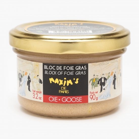 Bloc de foie gras de gâscă 90g