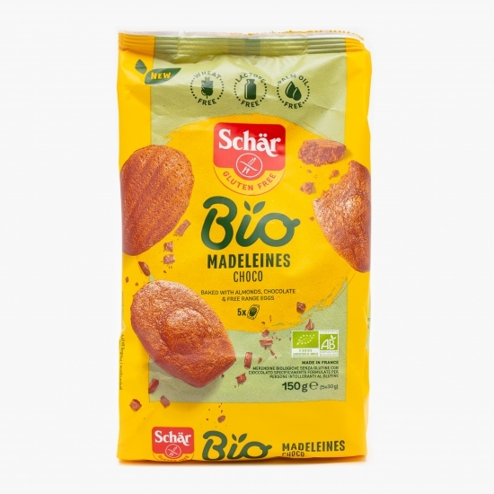 Madeleine eco ciocolată fără gluten 150g