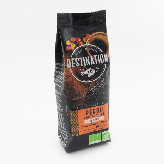 Cafea măcinată pur Arabica eco origini Peru 250g